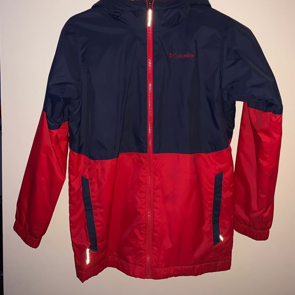 Columbia boys rain jacket
